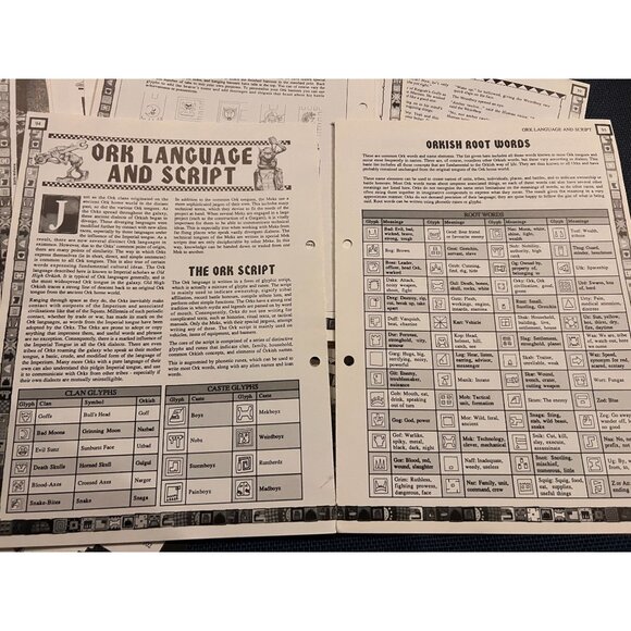 WAAARGH THE ORKS! Original 1990 Edition (not reprint) Games Workshop, 98 pages - Picture 12 of 16